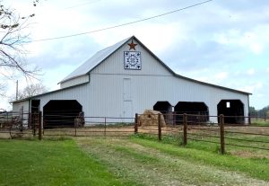 Brent Otten and Tammy Schrader – 15891 Highway F, Cole Camp Barn Quilt Trail 